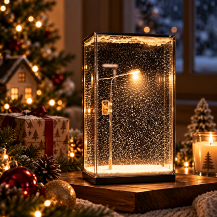 Snow Fall Lamp