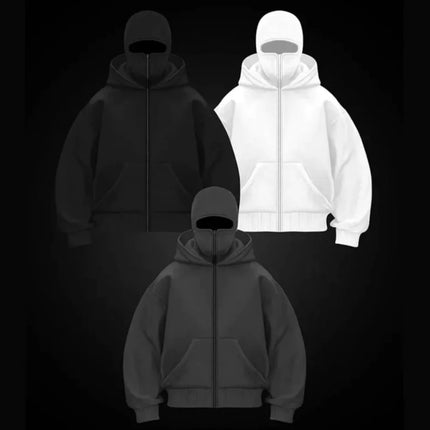 Balaclava Zip Hoodie