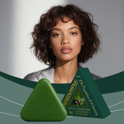 Herbal Triangular Shampoo Bar