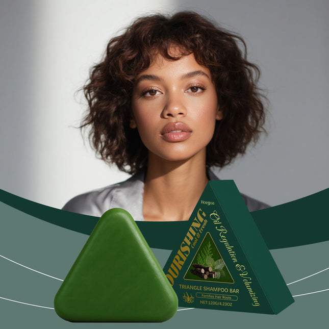 Herbal Triangular Shampoo Bar