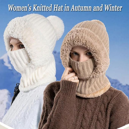 Women’s 3-in-1 Knitted Hat