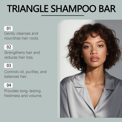 Herbal Triangular Shampoo Bar