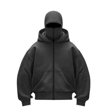 Balaclava Zip Hoodie