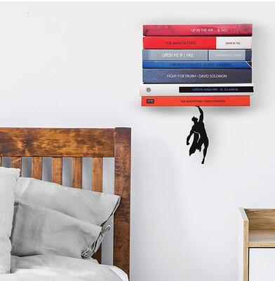 Creative Metal Bookstand Bookend Students Read Desktop