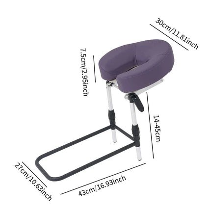 Adjustable Massage Face Cradle Pillow Stand