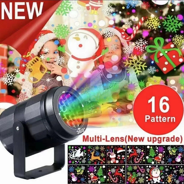 Snowflake Christmas Projector