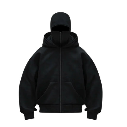 Balaclava Zip Hoodie