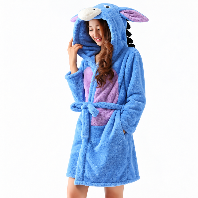 Cartoon animal pajamas with new cotton fabric