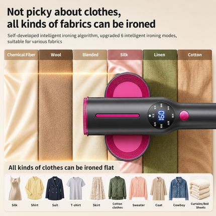 SteamEase™ Portable Garment Steamer & Iron