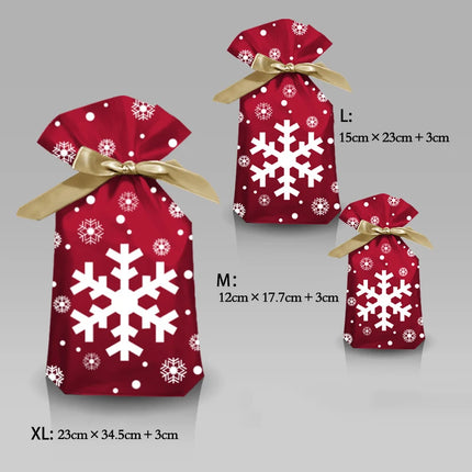 Christmas Foil Gift Bags