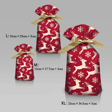 Christmas Foil Gift Bags