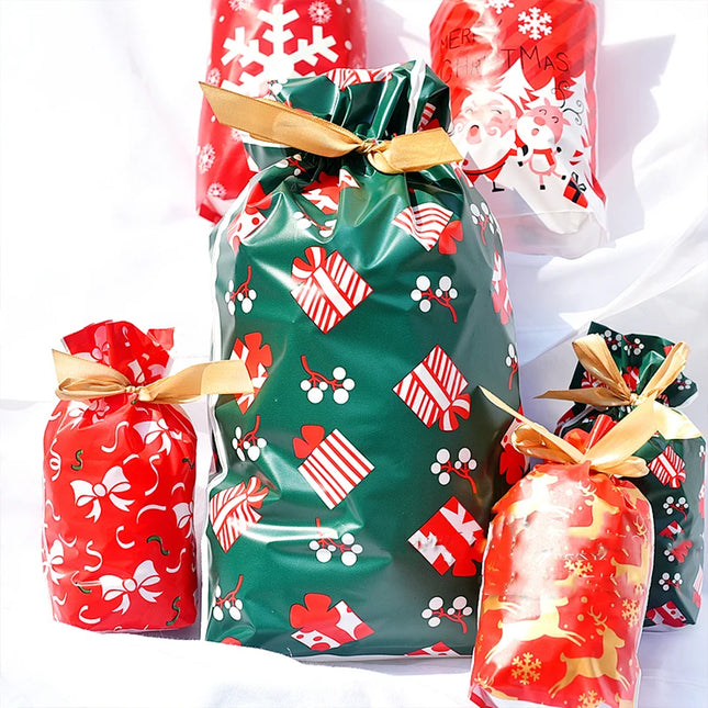 Christmas Foil Gift Bags