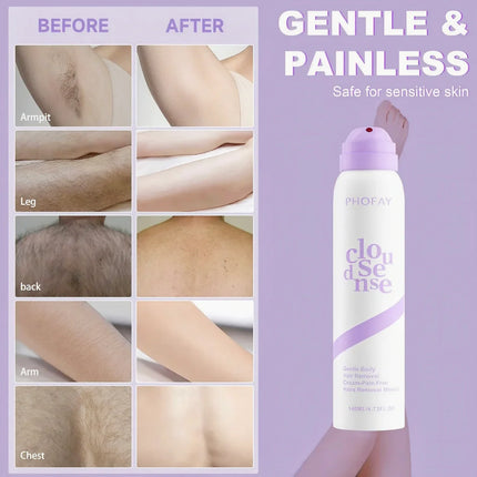 Gentle Hair Removal Mousse – Smooth Full-Body Depilatory