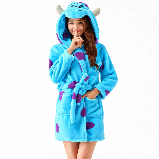 Cartoon animal pajamas with new cotton fabric