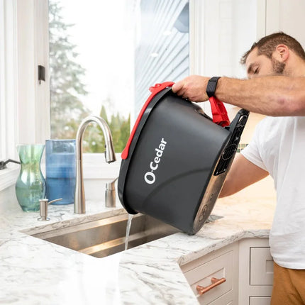 EasyWring Microfiber Spin Mop and Bucket Cleaning System