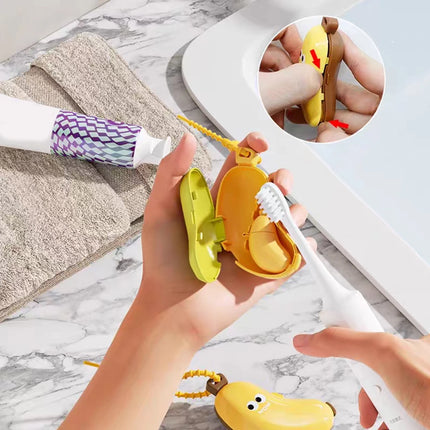 Banana Toothbrush Covers