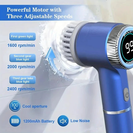 QuickClean Electric Scrubber