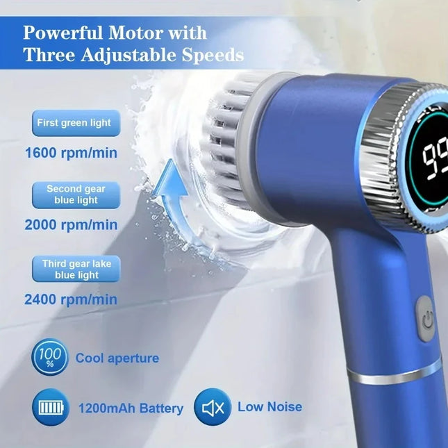 QuickClean Electric Scrubber