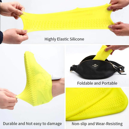 Waterproof Silicone Shoe Cover (1 Pair)