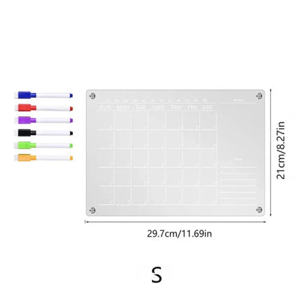 Magnetic Fridge Calendar