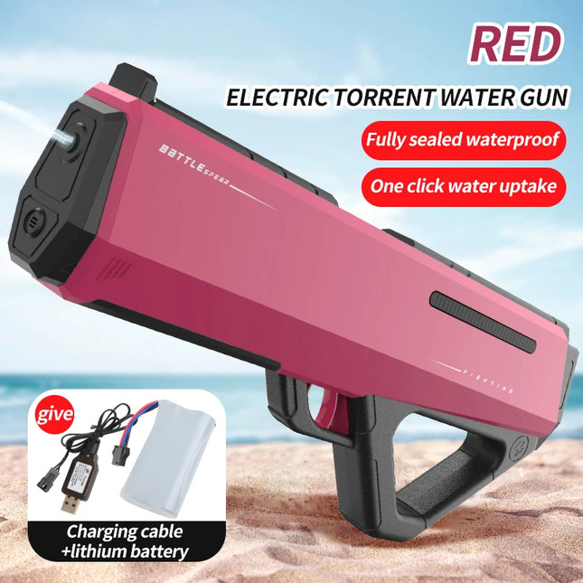 Automatically Water High Pressure Electric Water Gun 😍