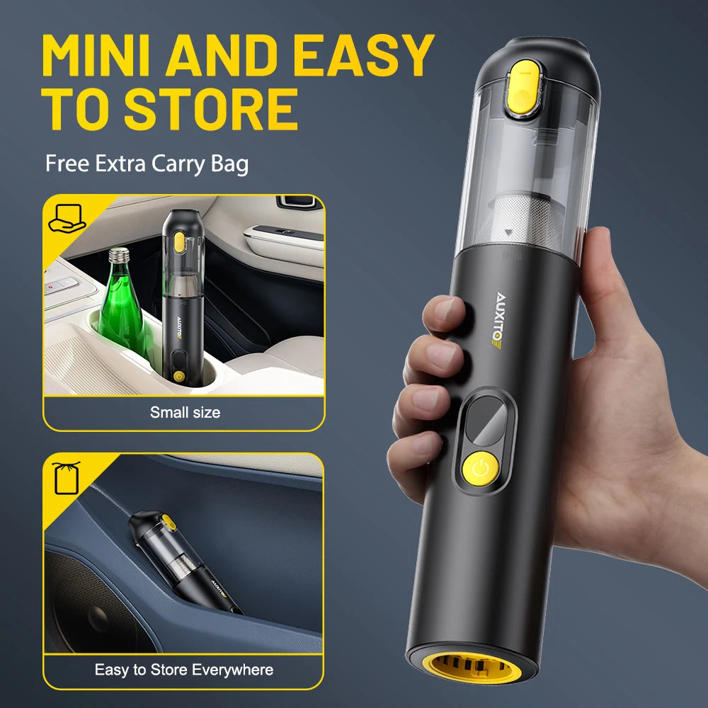 4-in-1 Cordless Car Vacuum Cleaner