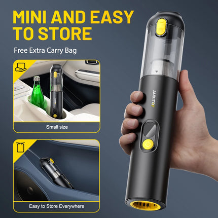 4-in-1 Cordless Car Vacuum Cleaner