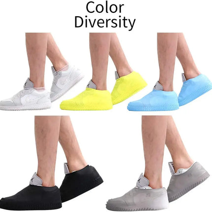 Waterproof Silicone Shoe Cover (1 Pair)