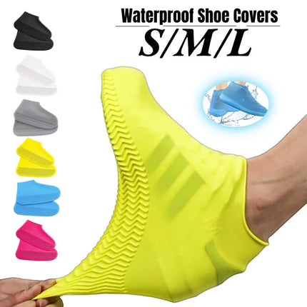 Waterproof Silicone Shoe Cover (1 Pair)