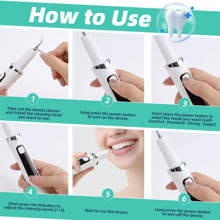 Electric Teeth Cleaner & Stain Remover
