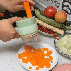 4 In 1 Electric Vegetable Cutter