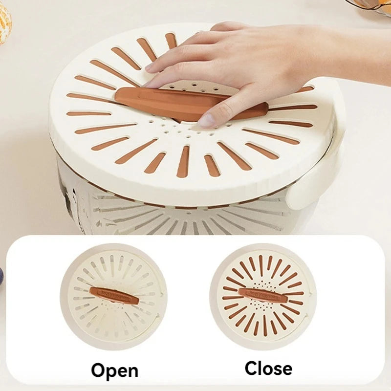 Plastic Fruit Drain Basket