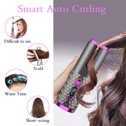 Rotating Auto Hair Curler