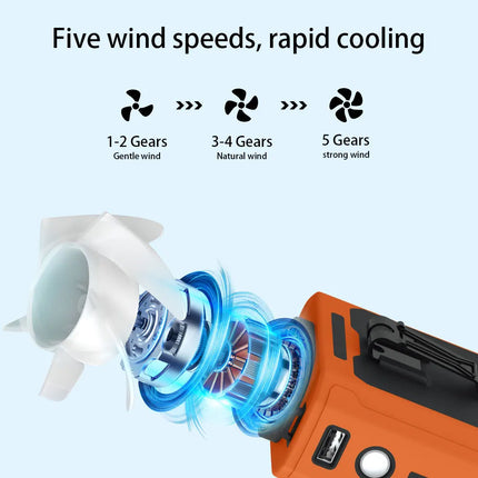 Rechargeable Portable Waist Fan