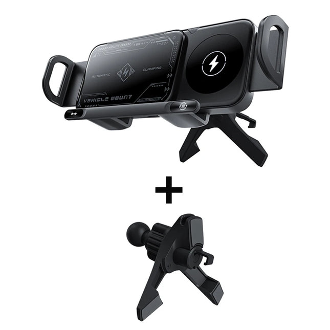 2 in 1 Auto Rotating Phone Holder