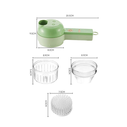 4 In 1 Electric Vegetable Cutter
