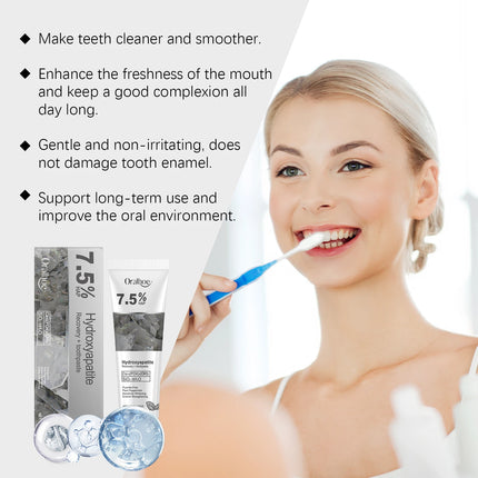 Fluoride-Free Hydroxyapatite Toothpaste