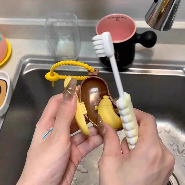 Banana Toothbrush Covers