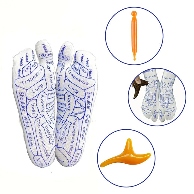 Reflexology Socks with Massage Tool™