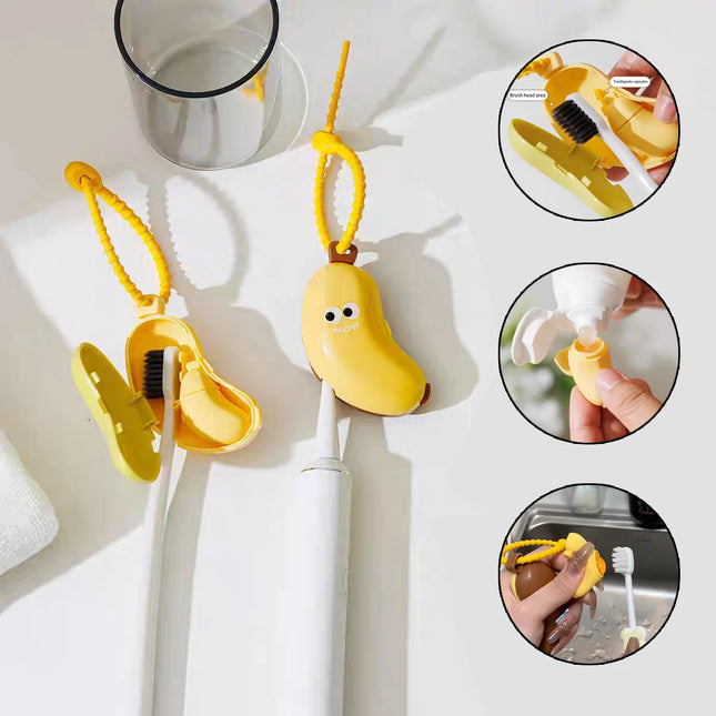 Banana Toothbrush Covers