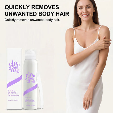 Gentle Hair Removal Mousse – Smooth Full-Body Depilatory