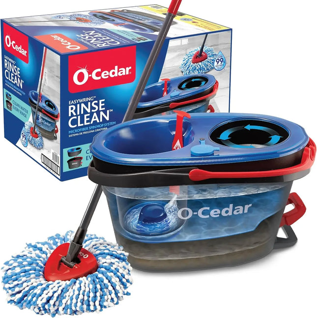 RinseClean Spin Mop & Bucket System