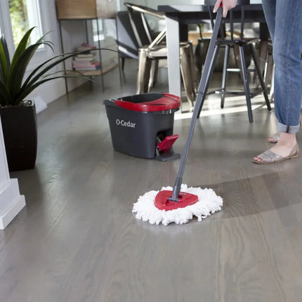 EasyWring Microfiber Spin Mop and Bucket Cleaning System