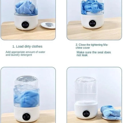 Portable small washing machine
