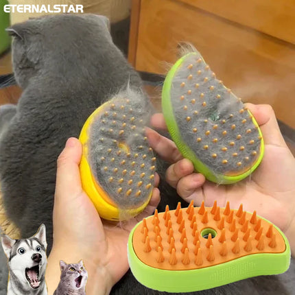Steamy Brush pet cleaner