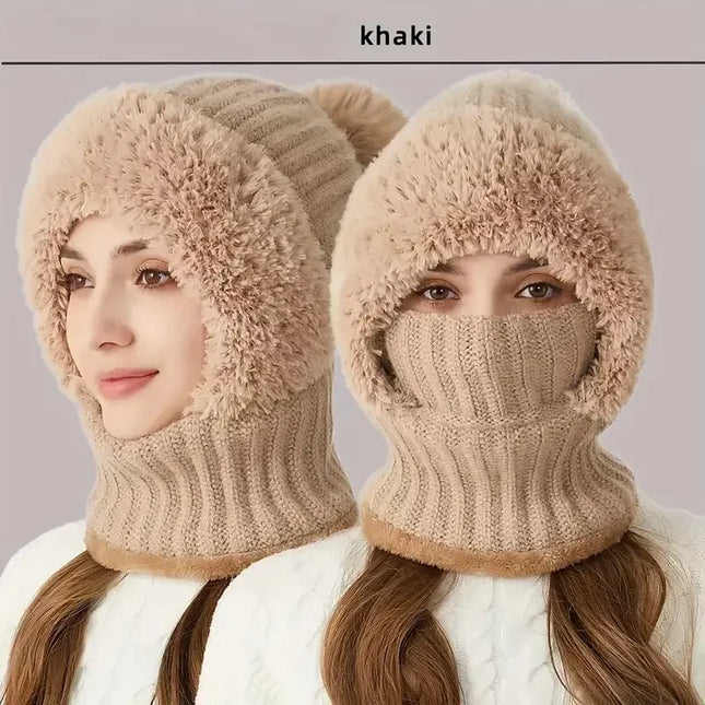 Women’s 3-in-1 Knitted Hat