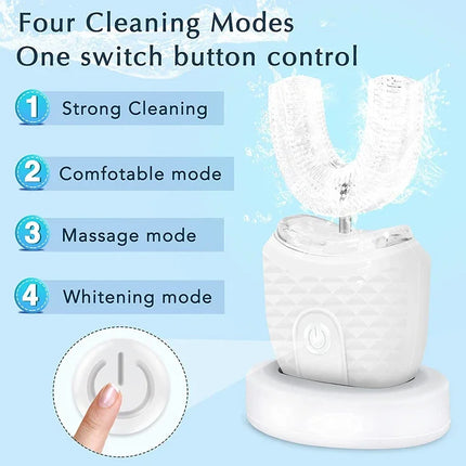 SonicSmile™ 360° Automatic U-Shape Electric Toothbrush