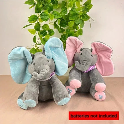 Peek-a-Boo Musical Elephant Toy!