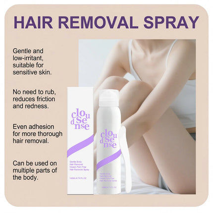 Gentle Hair Removal Mousse – Smooth Full-Body Depilatory