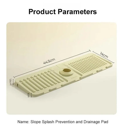 Sink Faucet Drip Catcher Mat